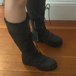 Armani jeans winter boots